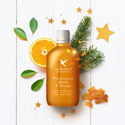 Orange body oil - christmas _1